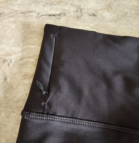 New Womens All In Motion Effortless Support Black High-Waisted 7/8 Leggings XS S - Picture 3 of 4